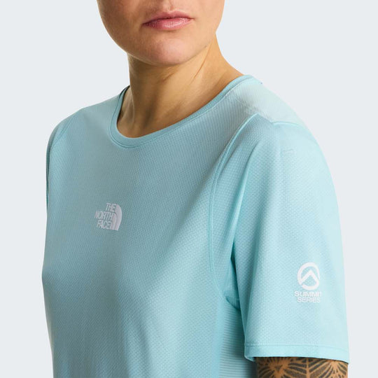 The North Face W Summit High Trail Ss - Graphic/Canal Blue – Canal Blue – ALT5