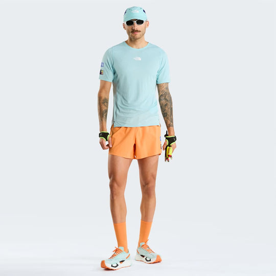The North Face M Summit Pacesetter Short – Graphic Papaya – dettaglio ALT1
