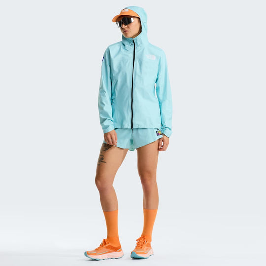 The North Face W Summit Pacesetter Short - Graphic/Canal Blue – Canal Blue – ALT1