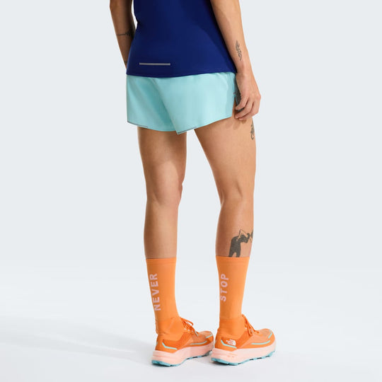 The North Face W Summit Pacesetter Short - Graphic/Canal Blue – Canal Blue – ALT3