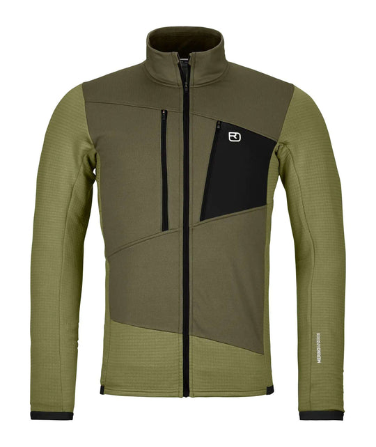 Fleece Grid Jacket M