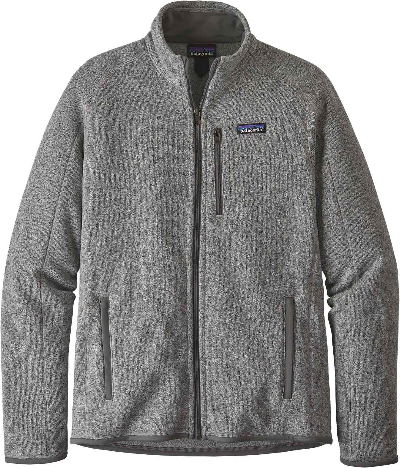 Giacca M's Better Sweater Jkt in pile riciclato con zip e tasche zip impermeabili