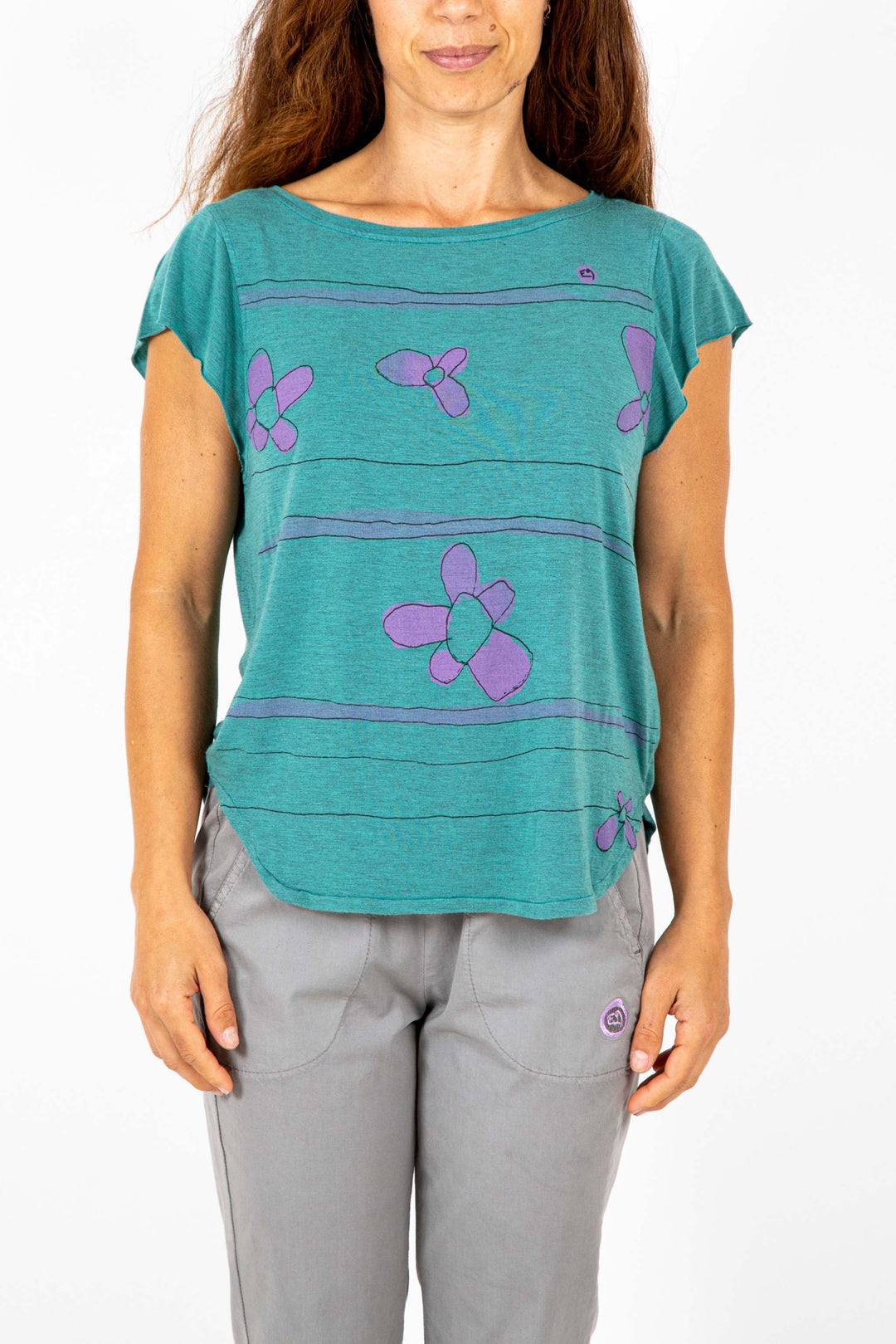 T-shirt Pimpi, soft modal jersey, original front print, urban concept, comfortable fit, made in Italy.