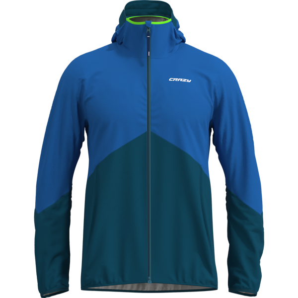Guscio impermeabile leggero e traspirante per alpinismo con cappuccio ergonomico e sistema ventilazione Shark