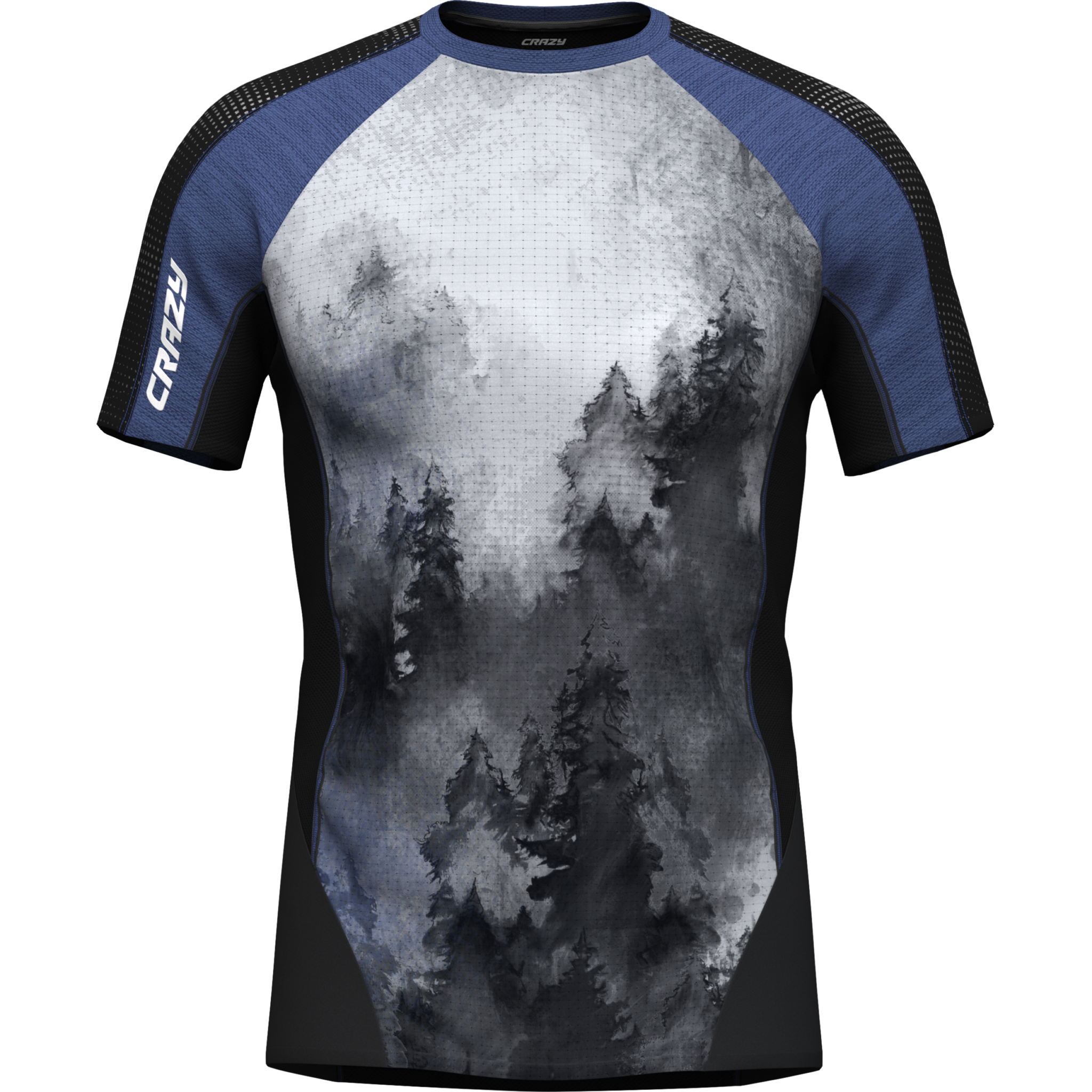 T-shirt Air traspirante leggera con inserti riflettenti e microfori per trail running