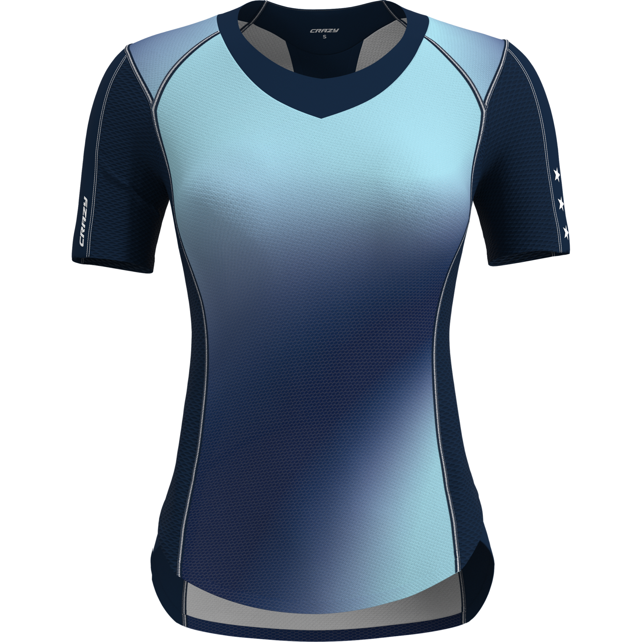 T-Shirt Oxygen tecnica donna traspirante con rete 3D e dettagli rifrangenti per attività in montagna