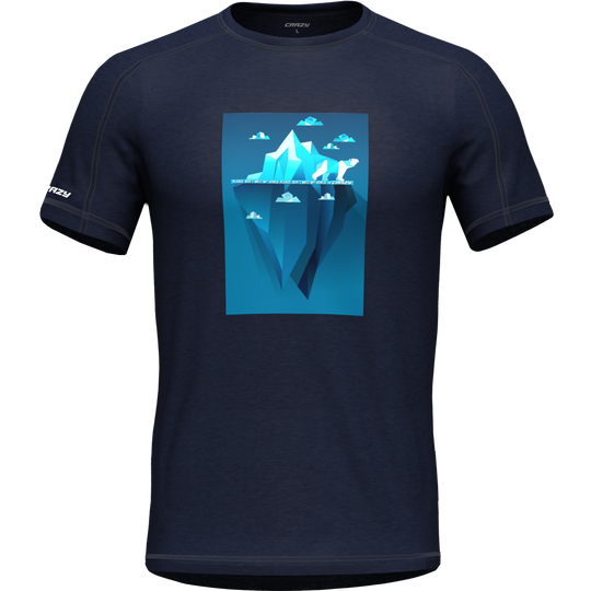 Shirt Joker made of natural hemp fabric with exclusive patch design for stylish and functional casual wear