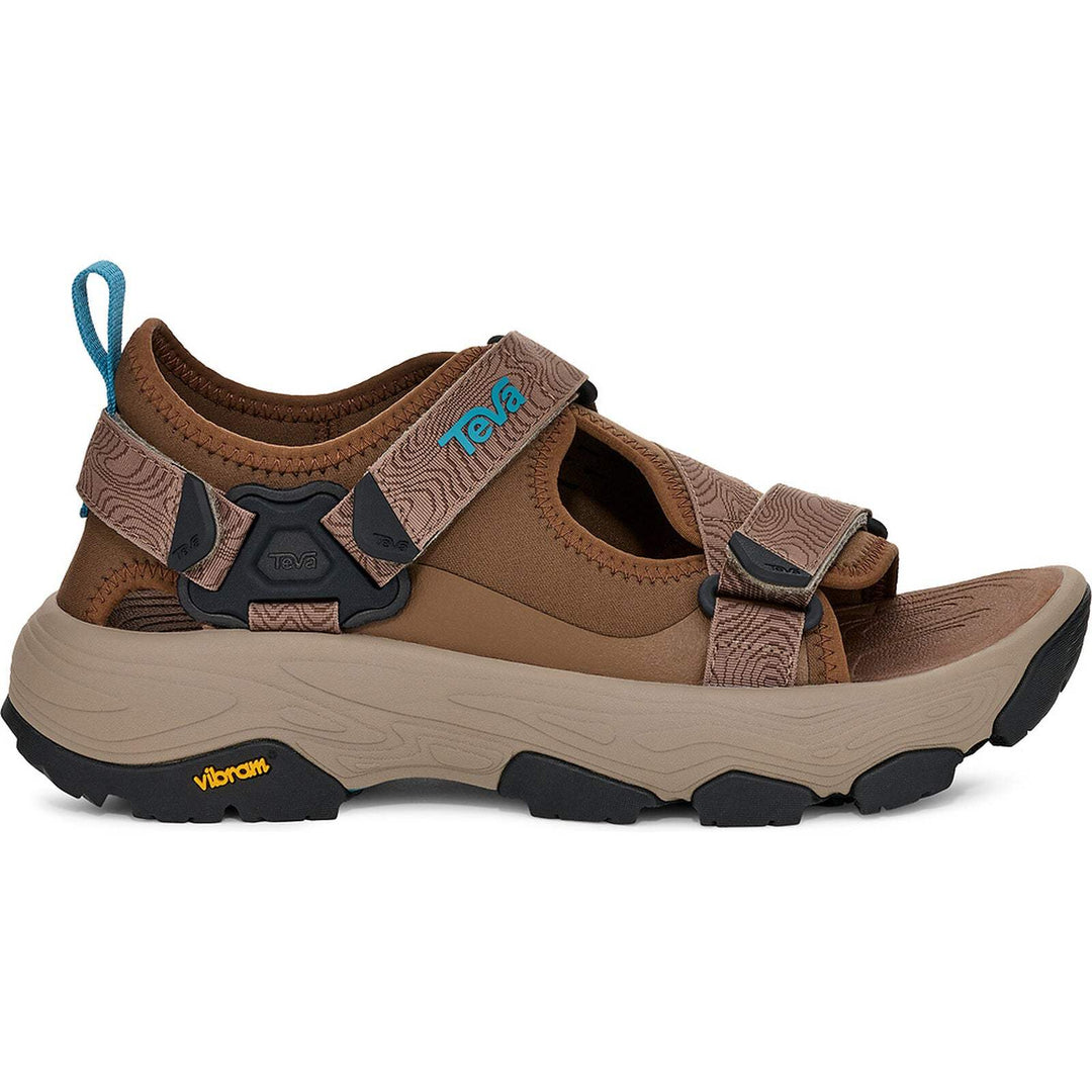 Teva Grandview Max Sandal uomo Bison - profilo esterno
