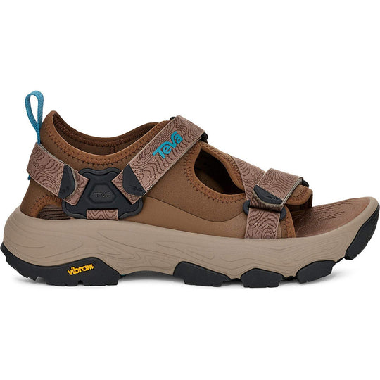 Teva Grandview Max Sandal uomo Bison - profilo esterno