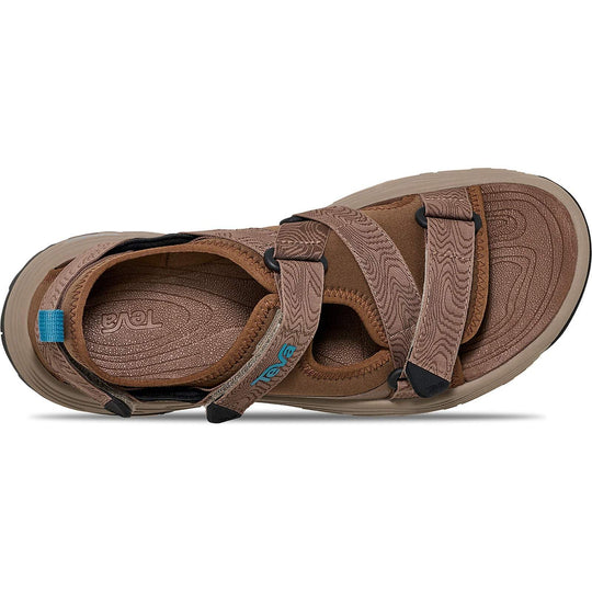 Teva Grandview Max Sandal uomo Bison - dall’alto