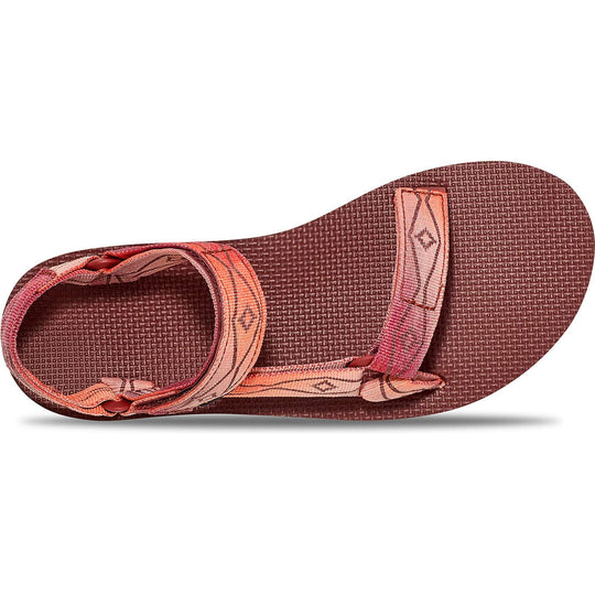 Teva Flatform Universal Sunscape donna Waterless Scarlet - dall’alto
