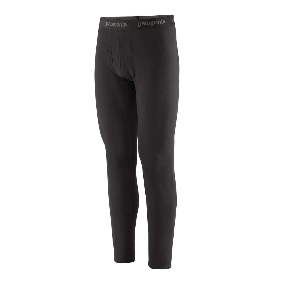 Patagonia M's Cap Tw Bottoms: pantaloni aderenti neri, vista completa