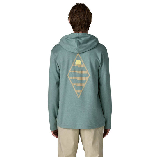 Felpa con cappuccio uomo Water People Sets Wildrise con grafica surf Diamond P ecologica