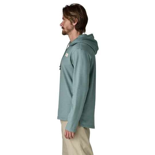 Felpa con cappuccio uomo Water People Sets Wildrise in cotone biologico e Naia® Renew eco-sostenibile