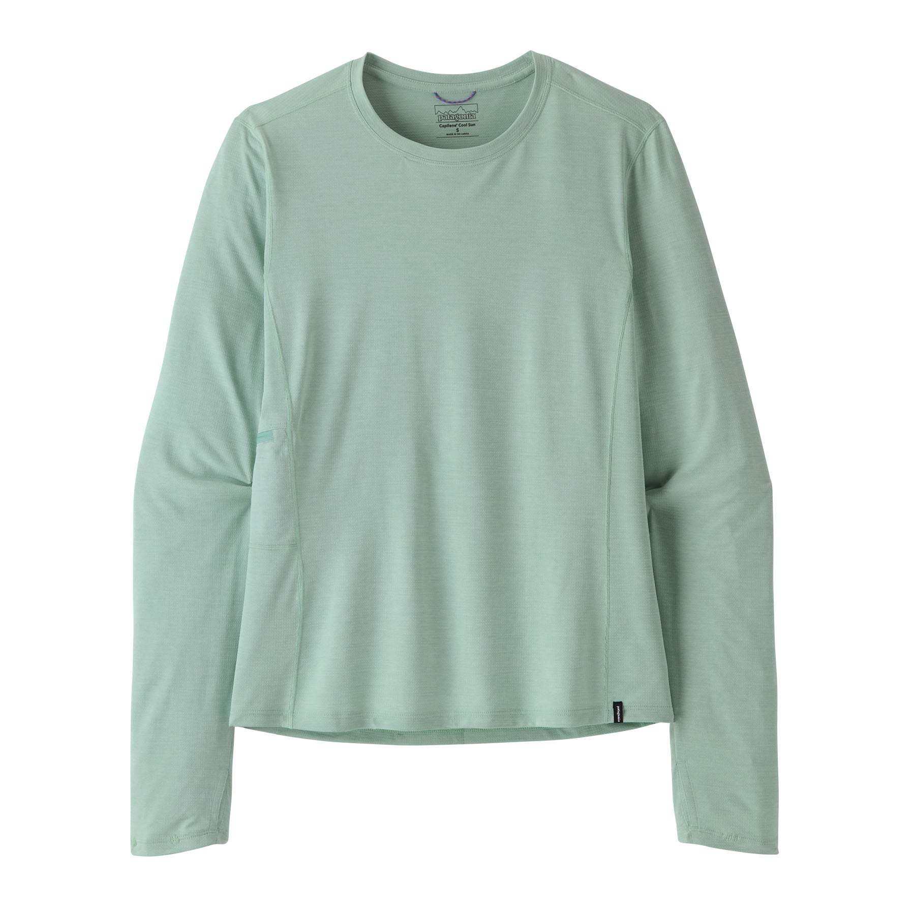 W's L/S Cap long-sleeve Cool Sun Shirt with UPF 40+ sun protection and breathable recycled polyester fabric