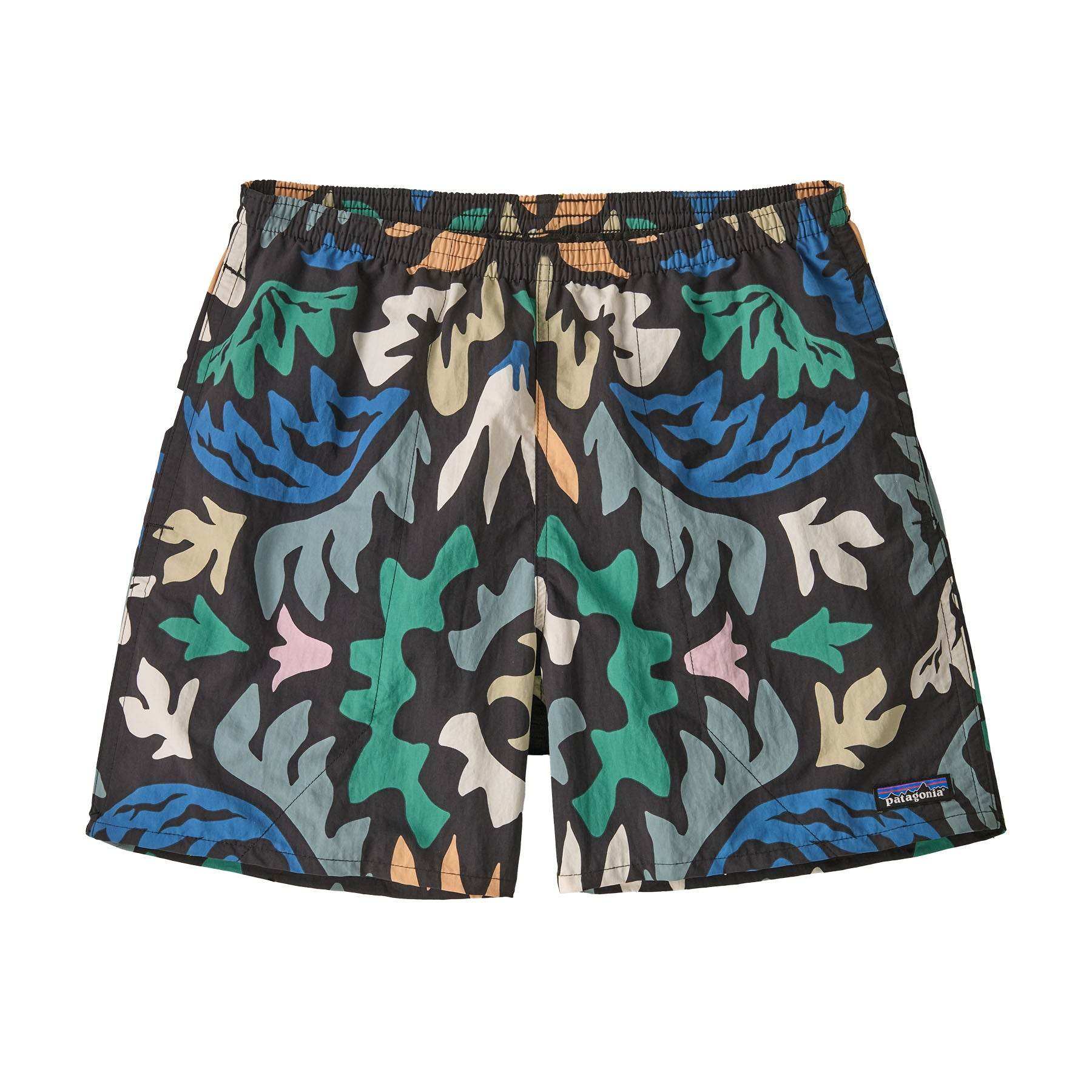 Shorts M's Baggies a rapida asciugatura in nylon riciclato con slip incorporato e vita elasticizzata, 5" interno gamba, eco-sostenibili e certificati Fair Trade.