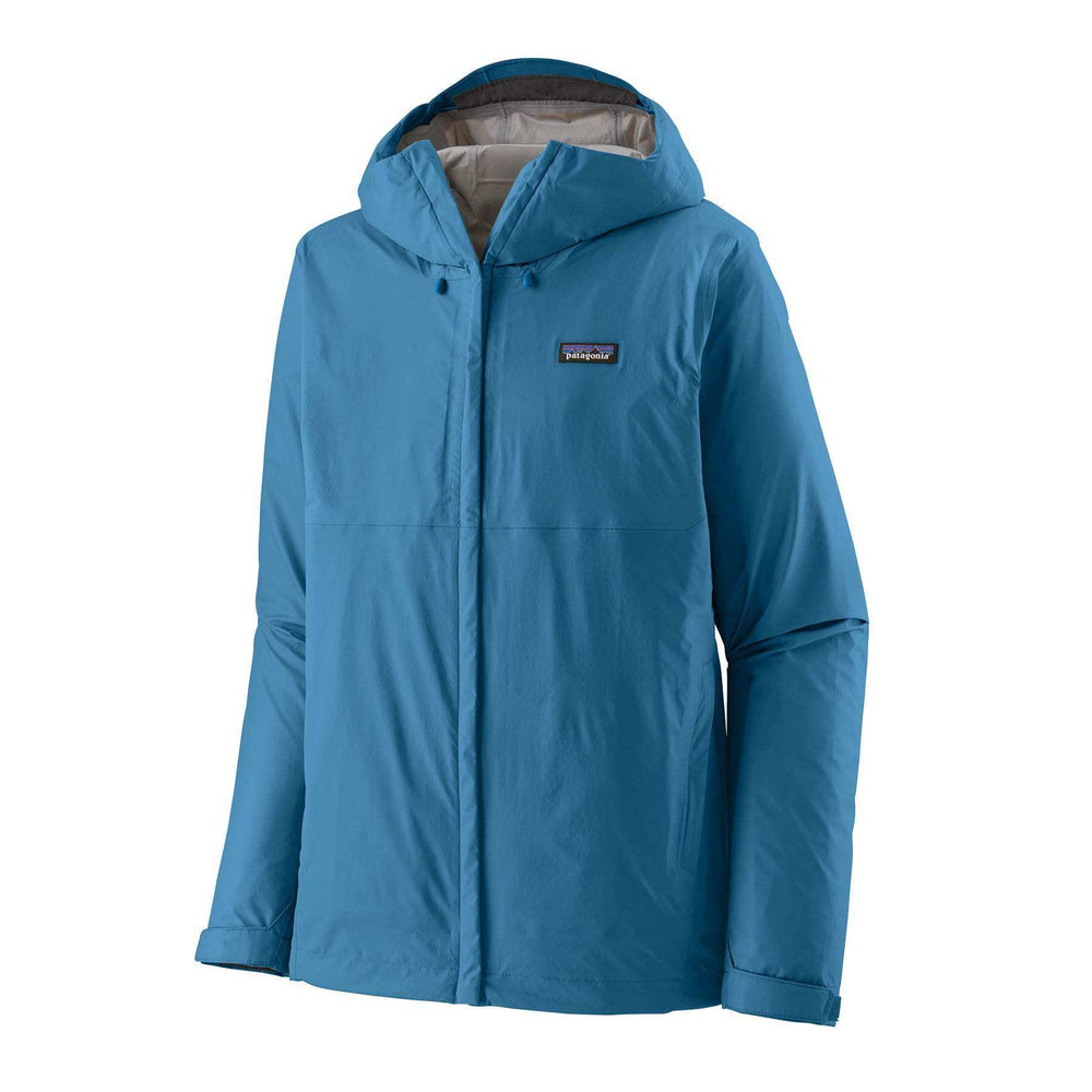 M's Torrentshell 3L Rain Jacket waterproof breathable recycled fabric with adjustable hood and zippered pockets