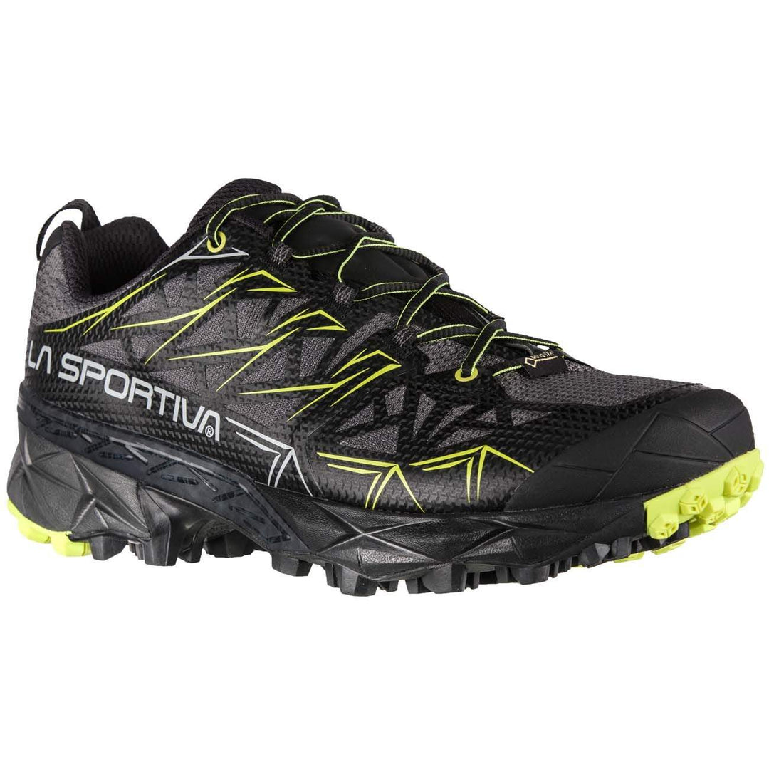 Akyra Gtx waterproof trail running shoe for winter, featuring GORE-TEX, Flex-Guard, and FriXion XT sole for Ultra Marathons.