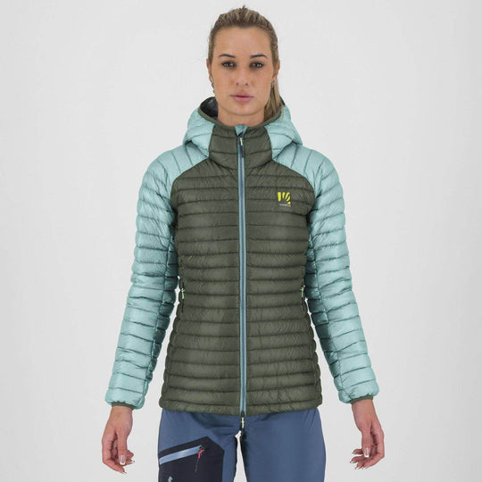 Alagna Down W Jacket - Thyme/Aqua Sky - Blogside