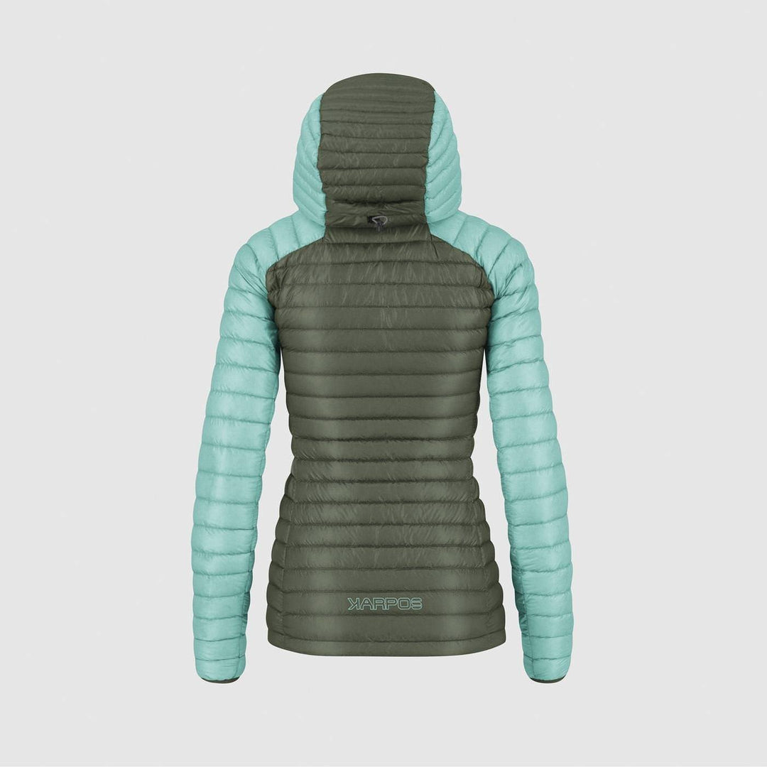 Alagna Down W Jacket - Thyme/Aqua Sky - Blogside