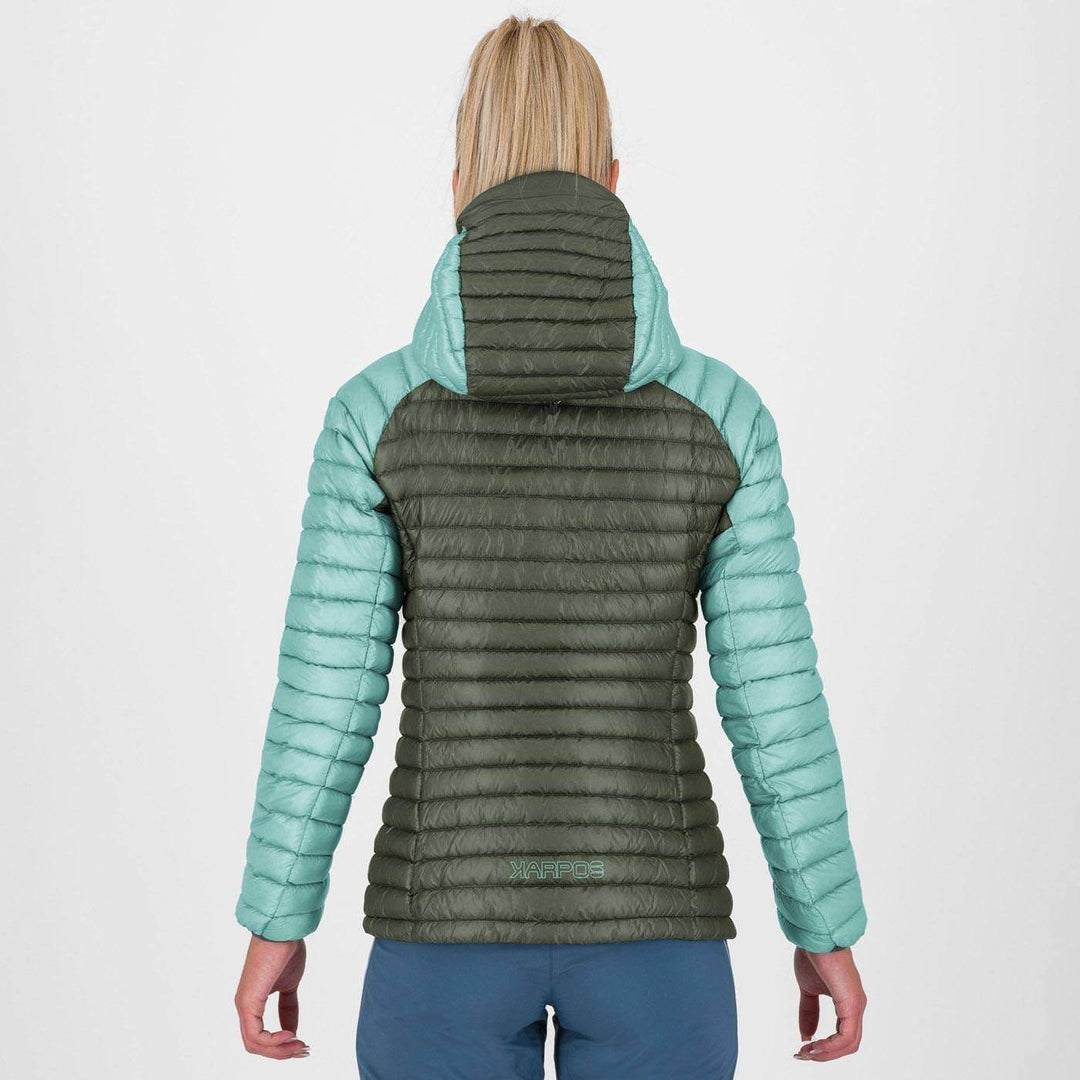 Alagna Down W Jacket - Thyme/Aqua Sky - Blogside