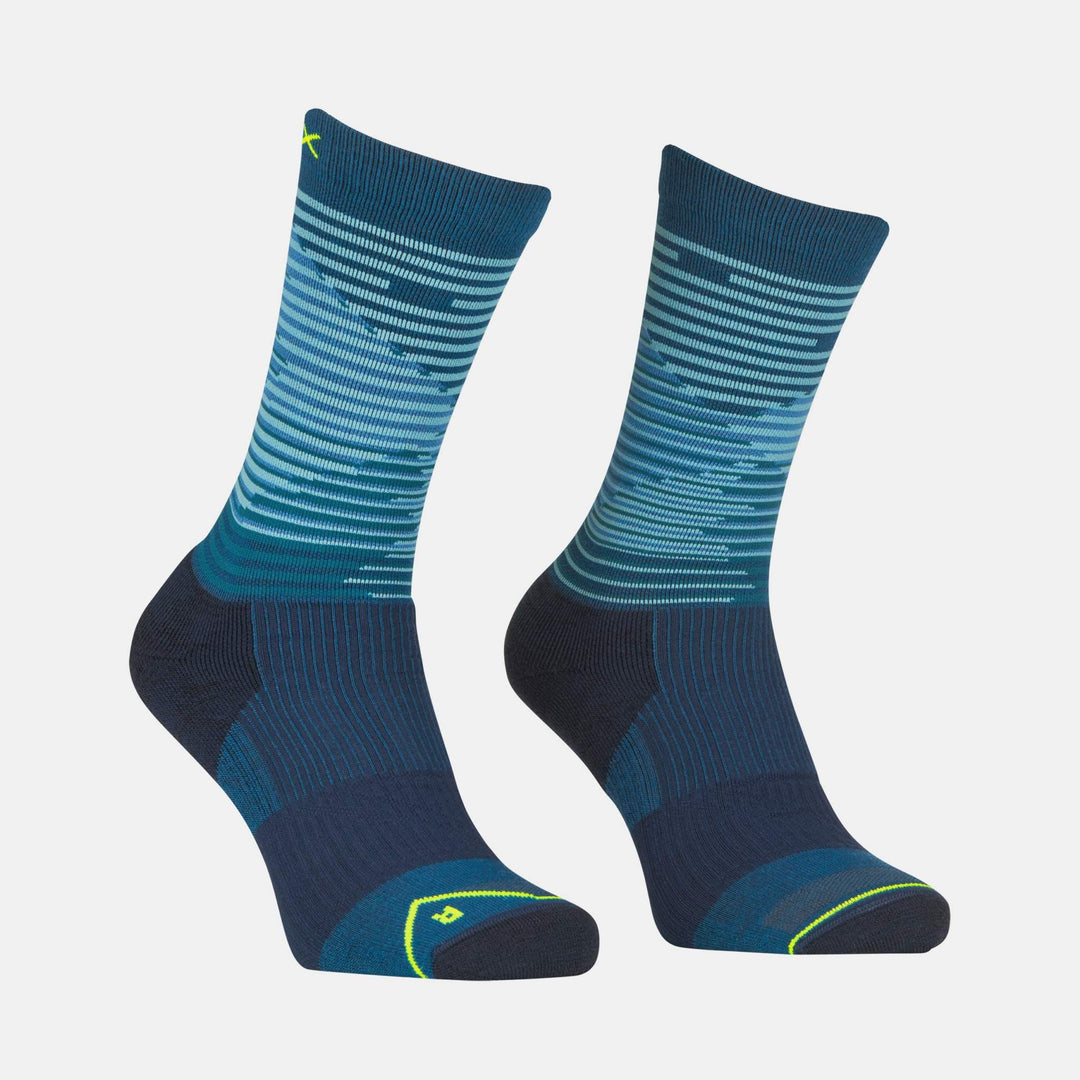 All Mountain Mid Socks M - Petrol Blue - Blogside