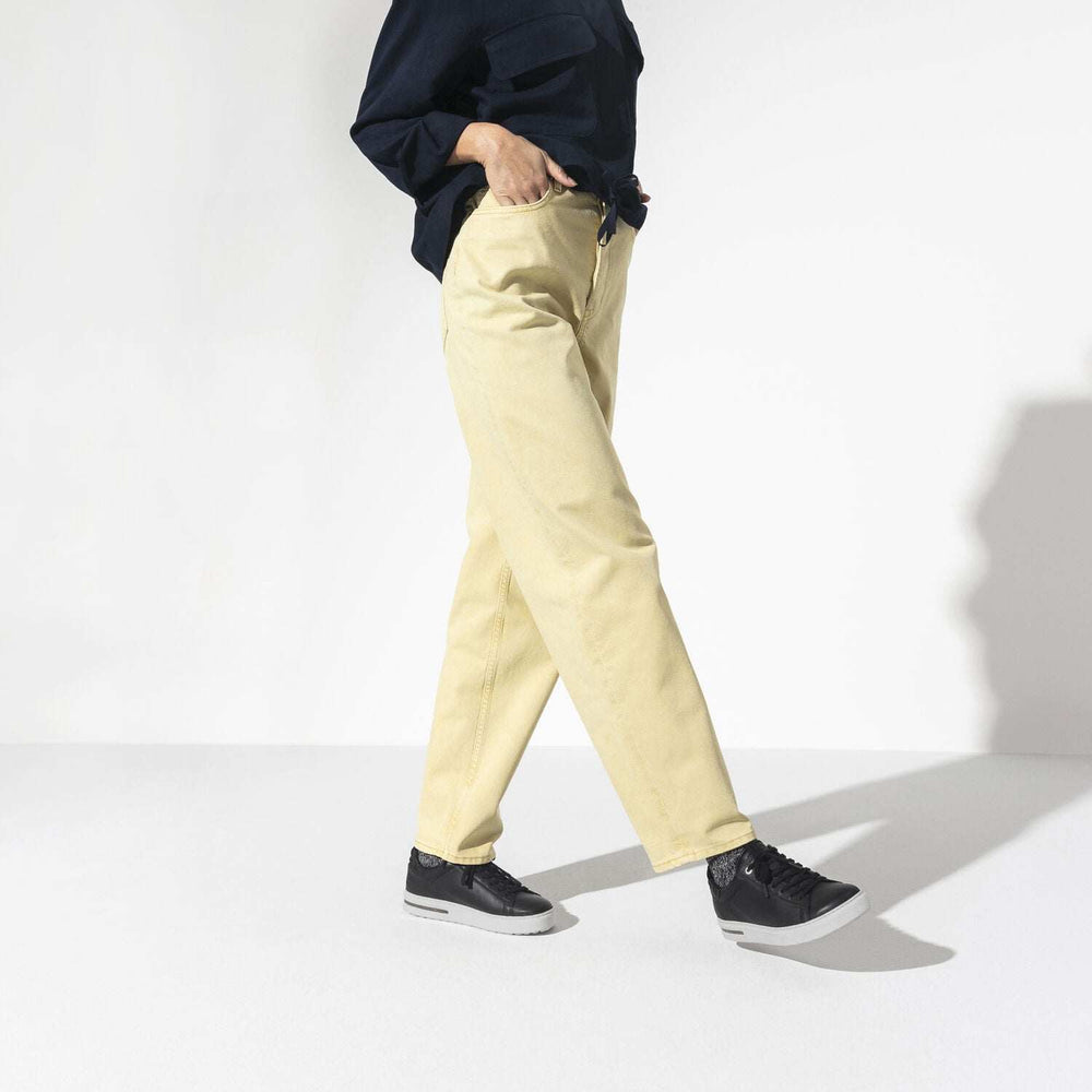 Bend Low, Natural Leather - Black - Bshopzone - Black leather sneaker