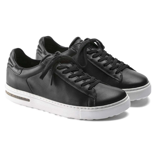 Bend Low, Natural Leather - Black - Blogside- Black leather sneaker