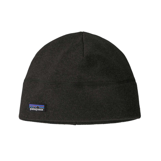 Sweater Beanie made from recycled polyester knit fleece with Fair Trade Certified production.