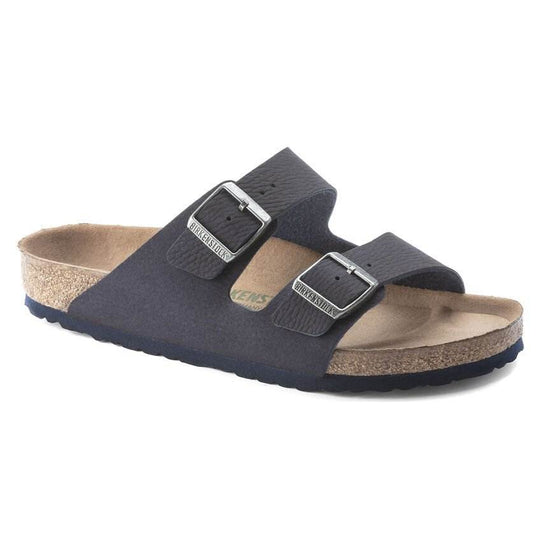 Birkenstock Arizona Vegan Microfibra (Calzata Stretta) - Desert Dust/Indigo Blue - Blogside