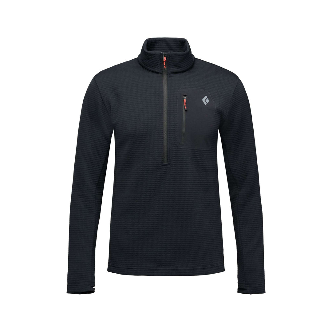 Black Diamond Diverge Half Zip Jacket uomo Black