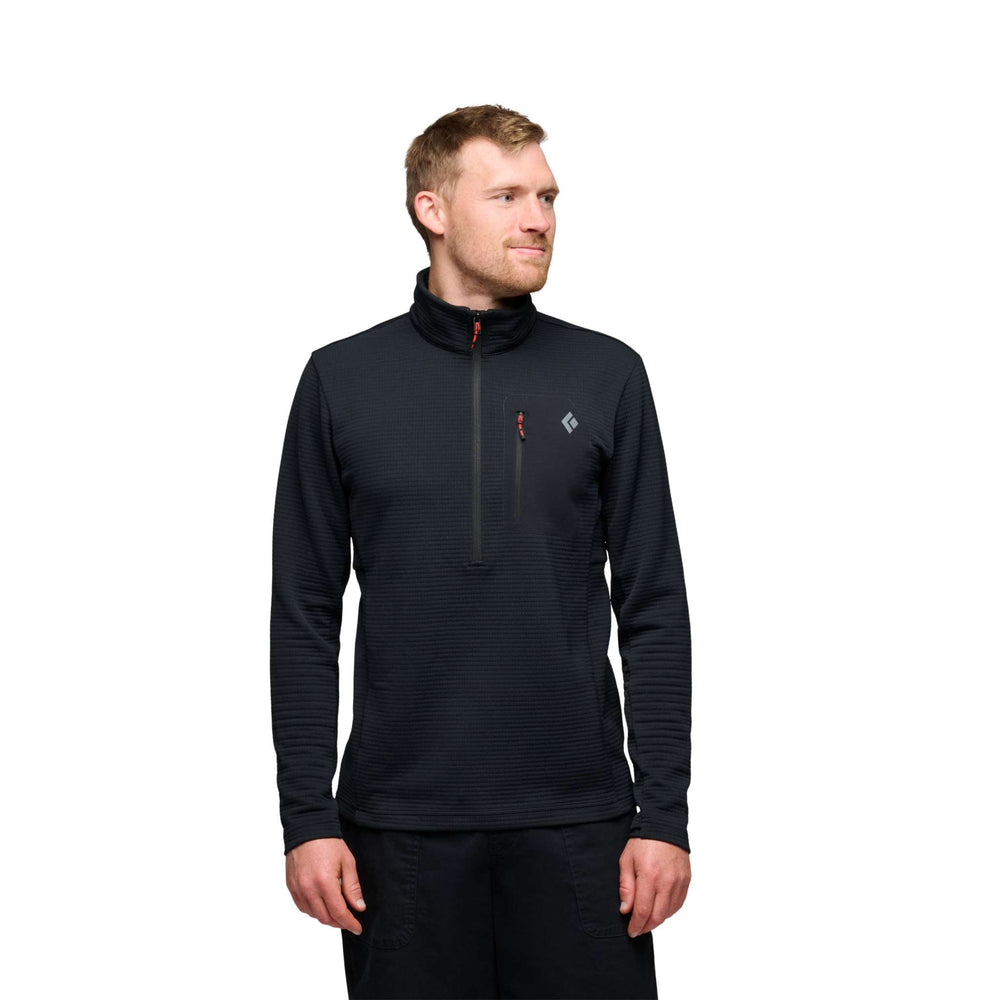 Black Diamond Diverge Half Zip Jacket uomo Black