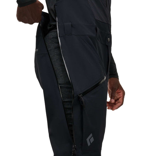 Black Diamond Recon Stretch Bibs uomo Black