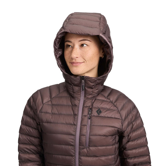 Black Diamond W Deploy Down 1.0 Hoody Dark Mauve