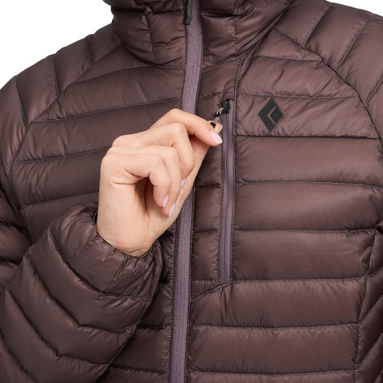 Black Diamond W Deploy Down 1.0 Hoody Dark Mauve