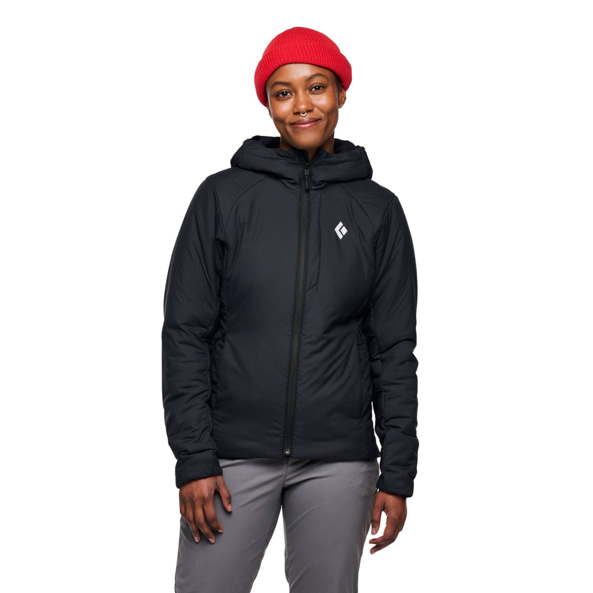 Black Diamond W First Light 2.0 Stretch Hoody Black