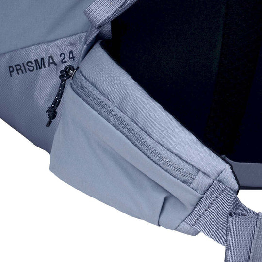 Blue Ice Prisma 24 Pack climbing backpack with breathable back panel and gear attachments