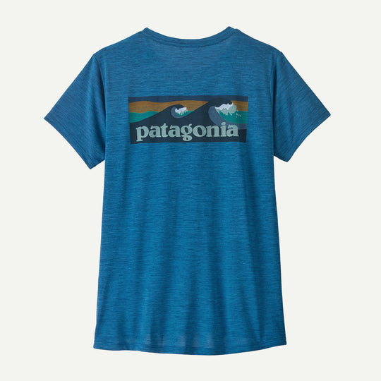Patagonia W's Capilene Cool Daily Shirt Boardshort Logo Boardshort Logo Aquatic Blue/Light Aquatic Blue X-Dye - foto 1
