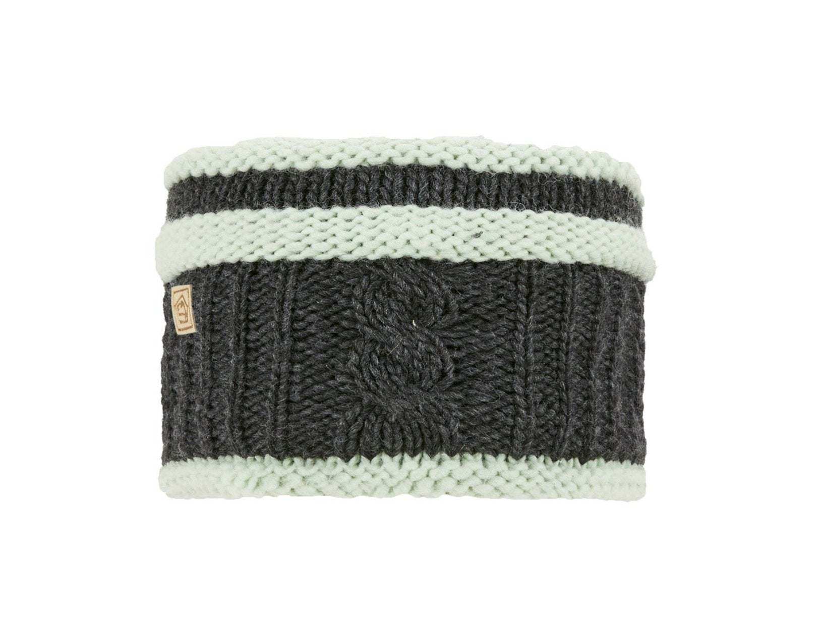 Braid 2.2 unisex knit headband made of wool and polyester for outdoor cold weather activities