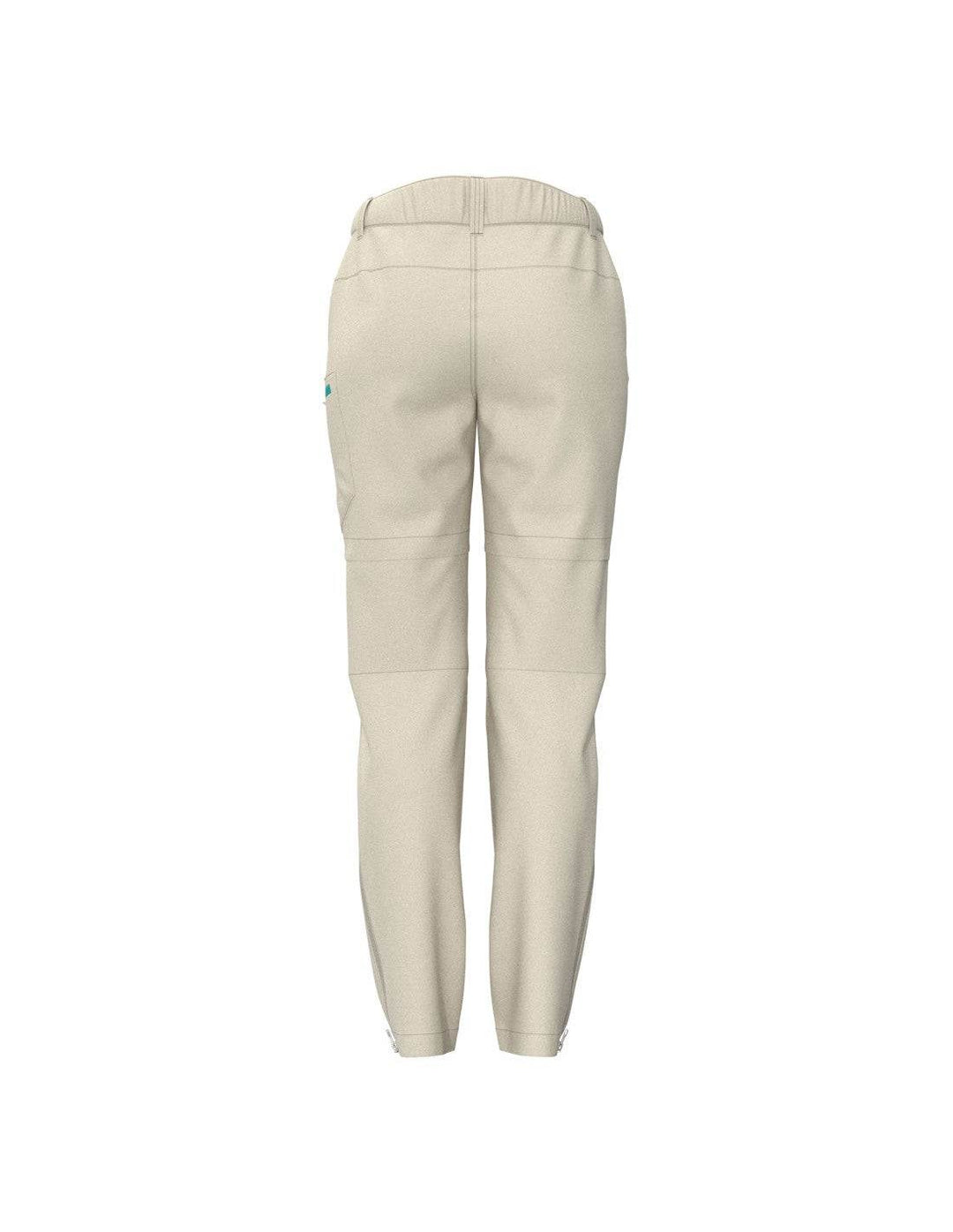 Pantaloni donna Brezza Lady 2 in 1 con gambe staccabili color oatmeal per trekking primavera estate