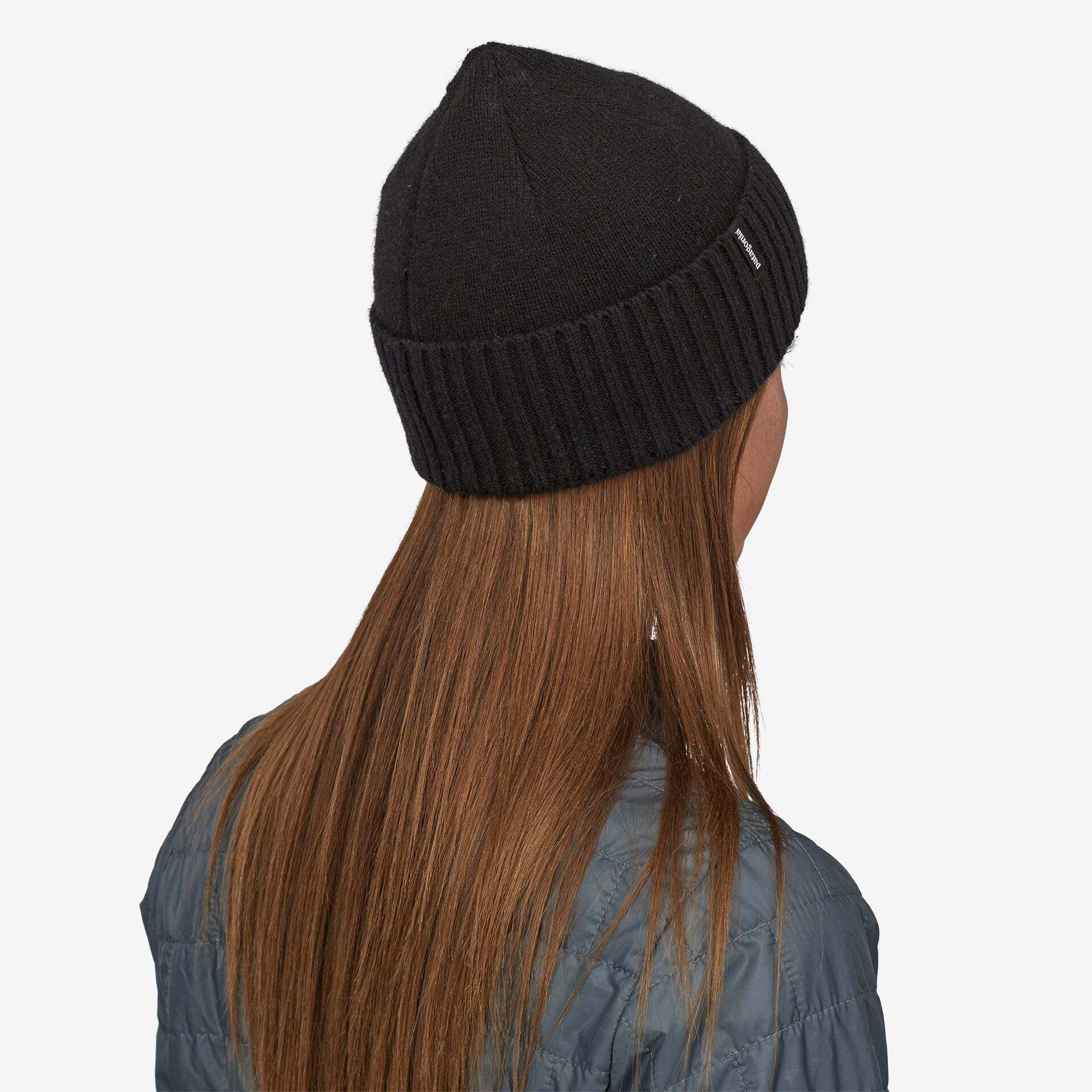 Brodeo beanie in recycled wool and nylon blend with ribbed cuff, Fair Trade Certified product
