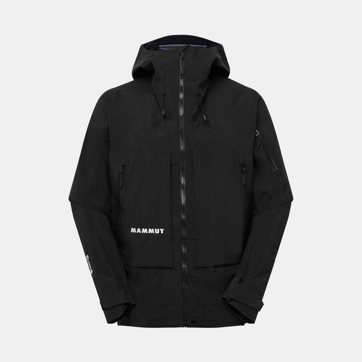 Mammut Eiger Nordwand Pro HS Hooded Jacket Men Black – vista frontale