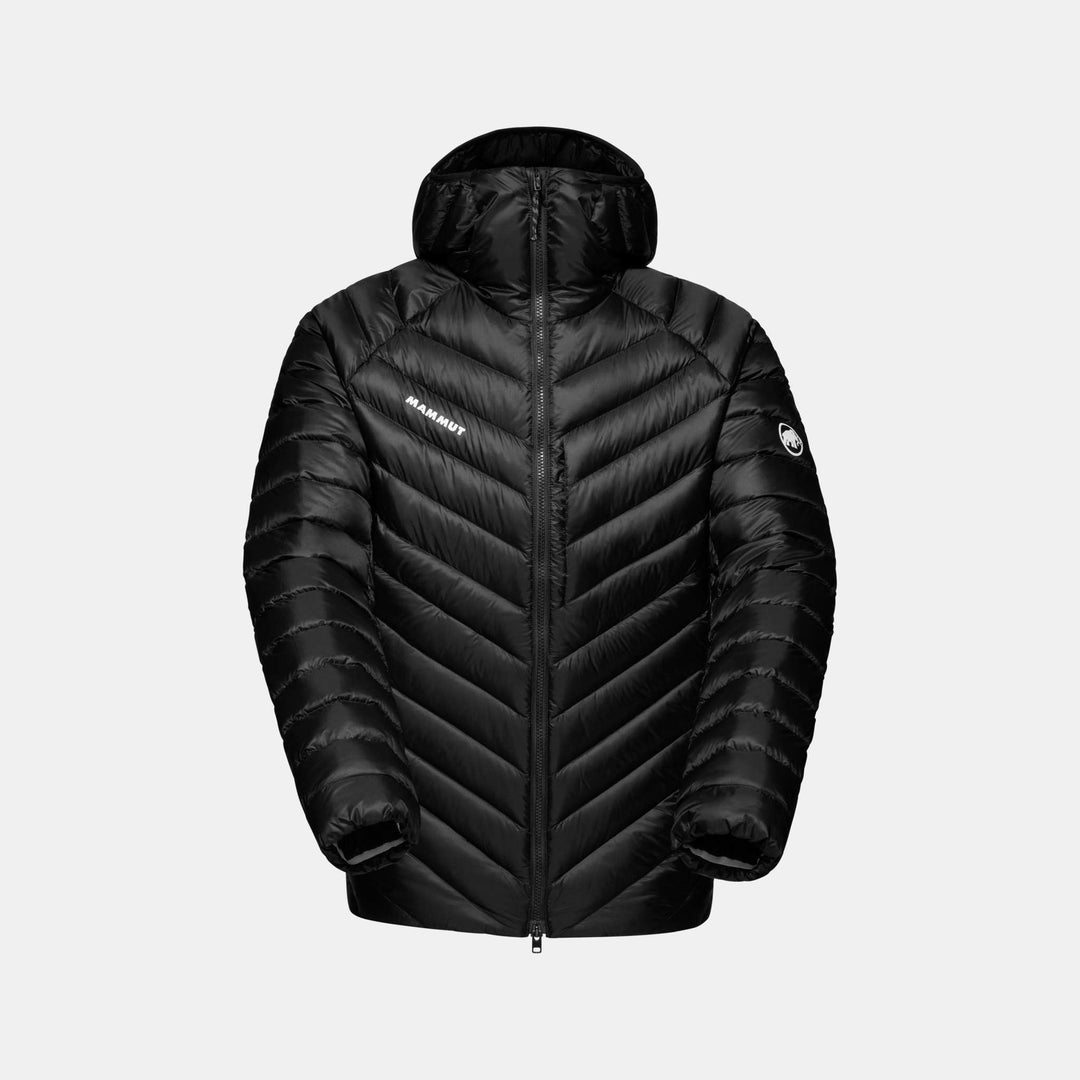 Mammut Broad Peak In Hooded Jacket Men - Black - vista frontale