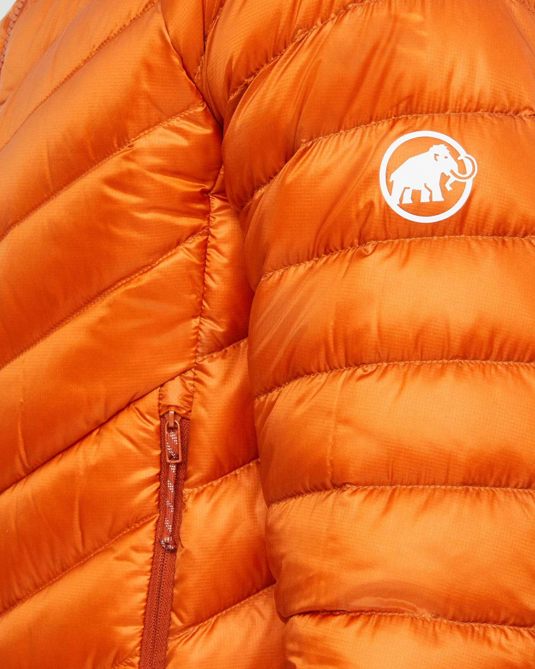 Mammut Broad Peak In Hooded Jacket Men - Autumn Larice - dettaglio tasca pettorale