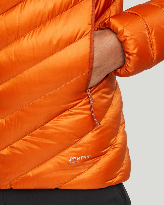 Mammut Broad Peak In Hooded Jacket Men - Autumn Larice - dettaglio tasca laterale