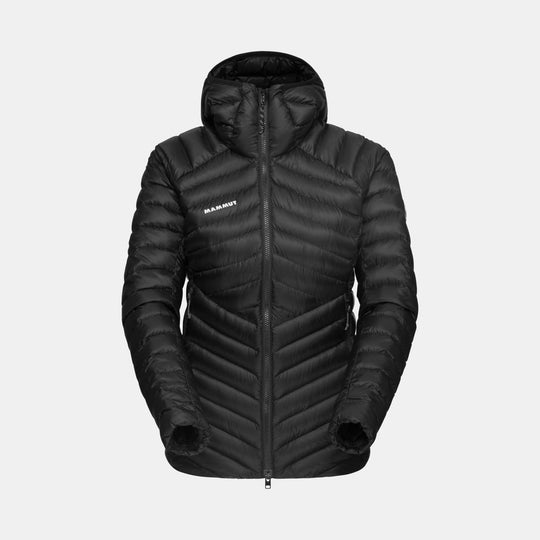 Mammut Broad Peak In Hooded Jacket Women - Black - vista frontale