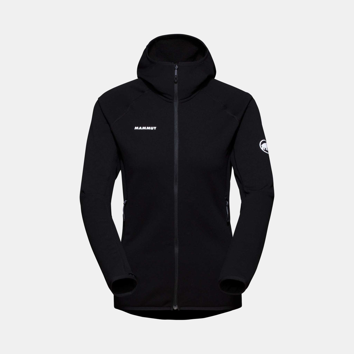 Mammut Aconcagua Ml Hooded Jacket Women - Black - vista frontale