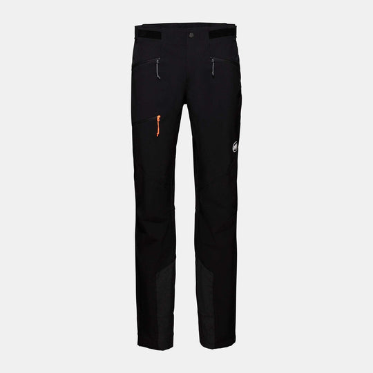 Mammut Taiss Guide SO Pants Men Black – vista frontale