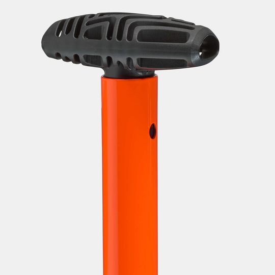 Mammut Alugator Light Neon Orange: dettaglio dell’impugnatura a T