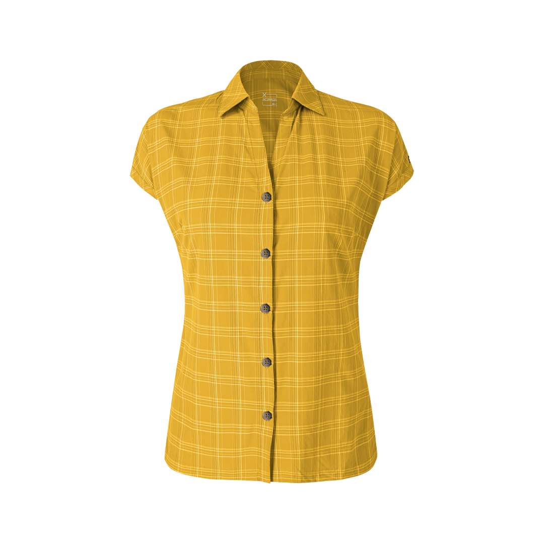 Montura Calla 2 Shirt Woman MQCG49W, colore Mustard 348, vista frontale